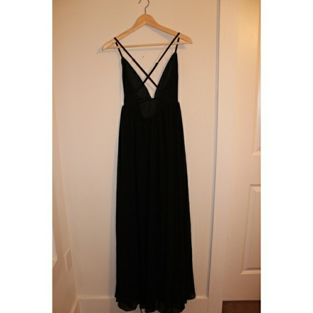 Black formal gown